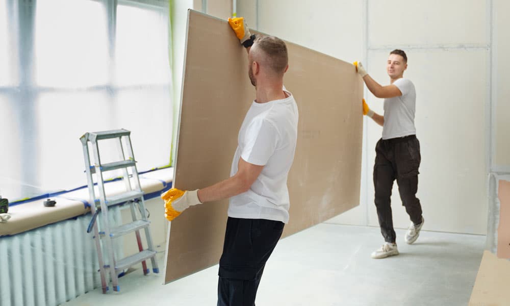 Reboard & Plastering in Sunderland